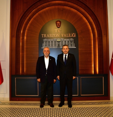 Trabzon Valimiz Tahir ŞAHİN' e hayırlı olsun ziyaretimiz