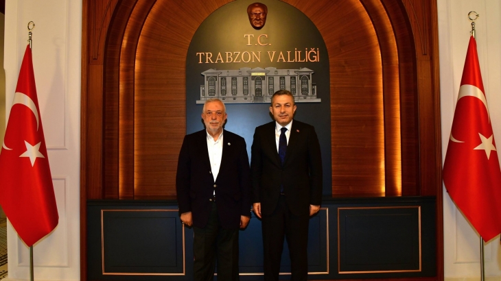 Trabzon Valimiz Tahir ŞAHİN' e hayırlı olsun ziyaretimiz